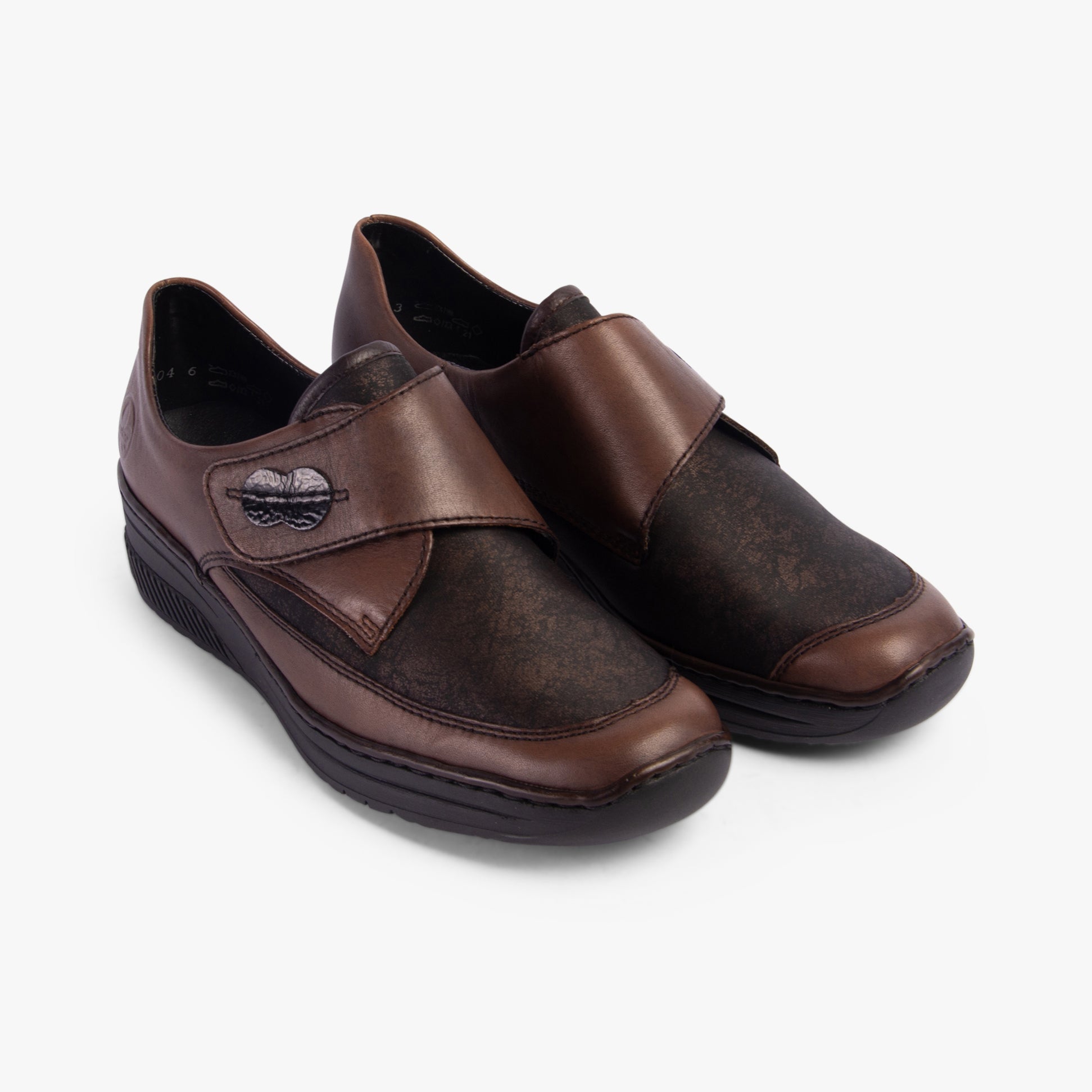Rieker 487C0-25 Womens Shoes Brown