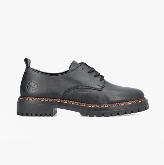 Rieker 52052-00 Womens Shoes Black