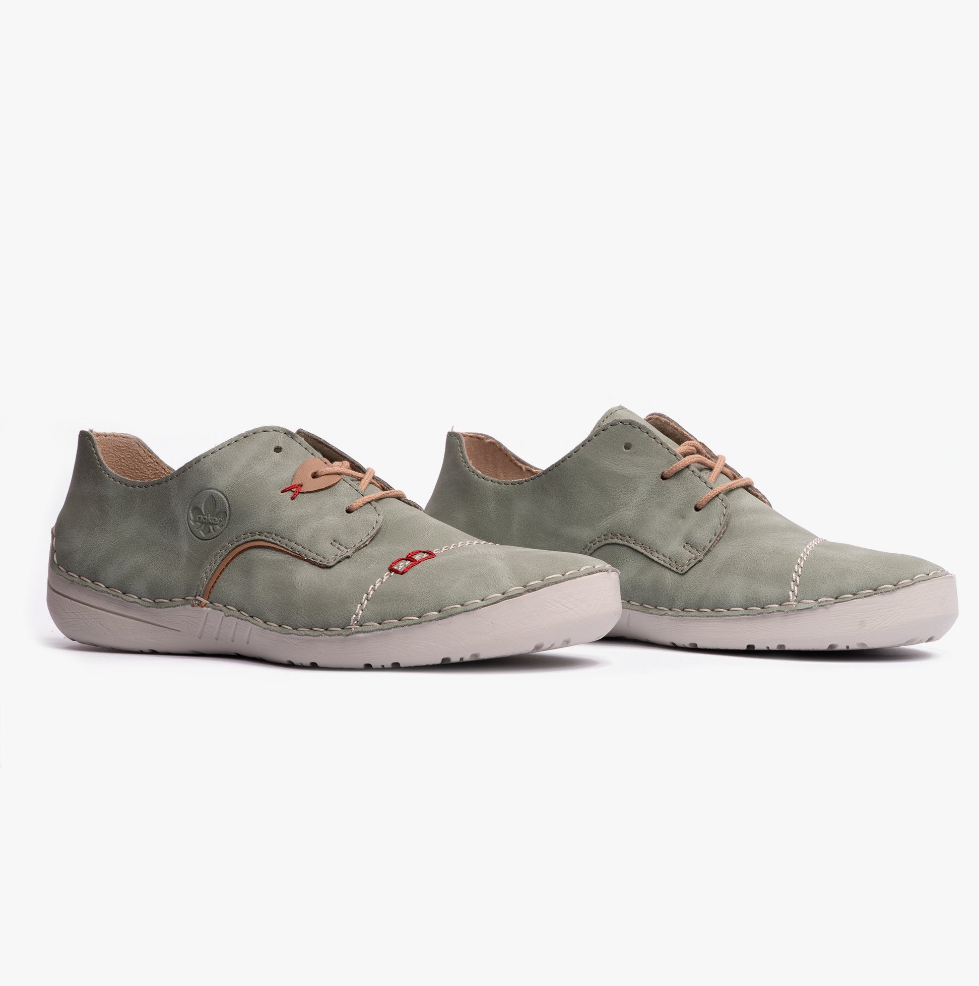 Rieker 52528-52 Womens Shoes Green