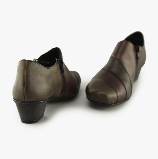 Rieker 53852-25 Womens Shoes Mahogany
