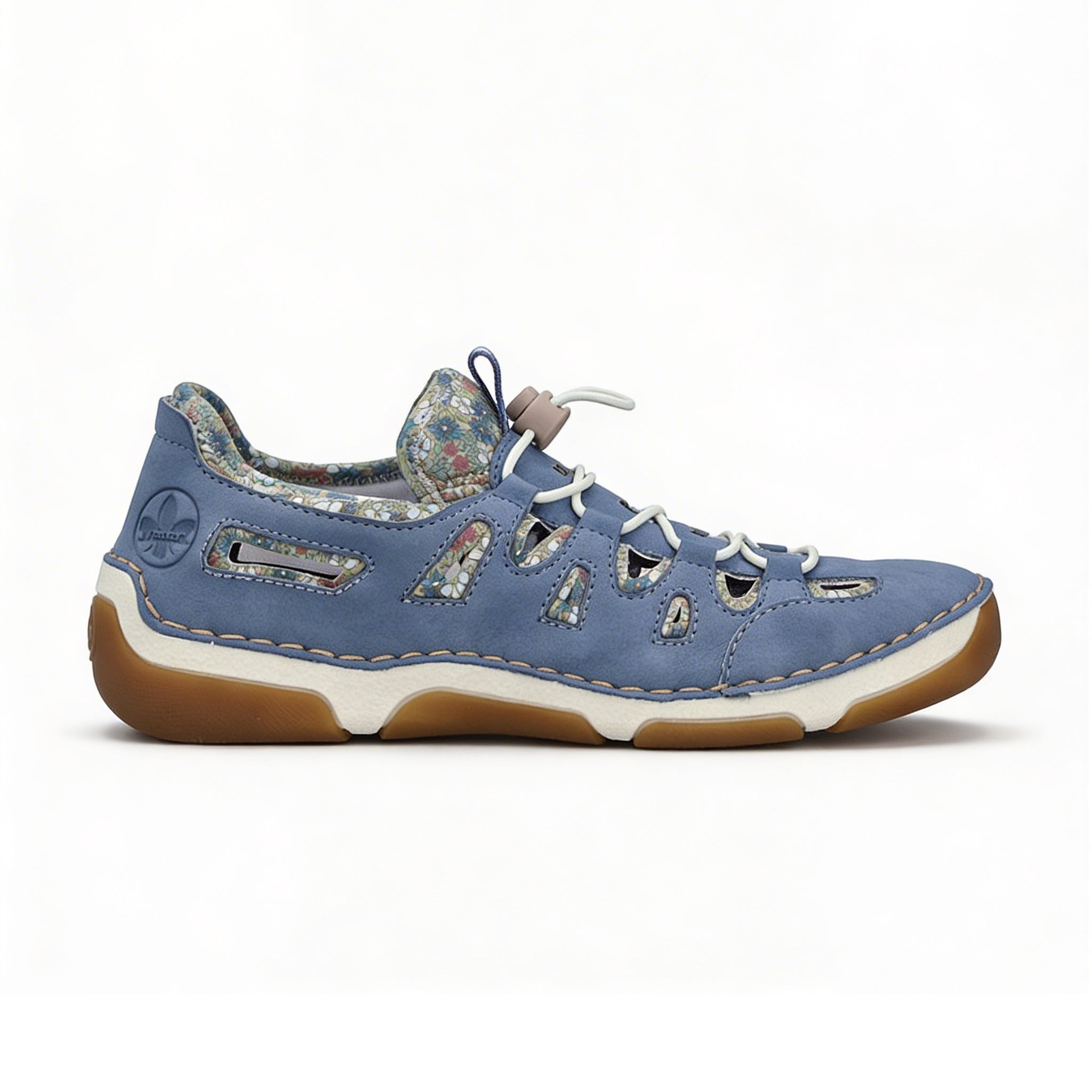 Rieker 55956 Womens Comfort Shoes Sky