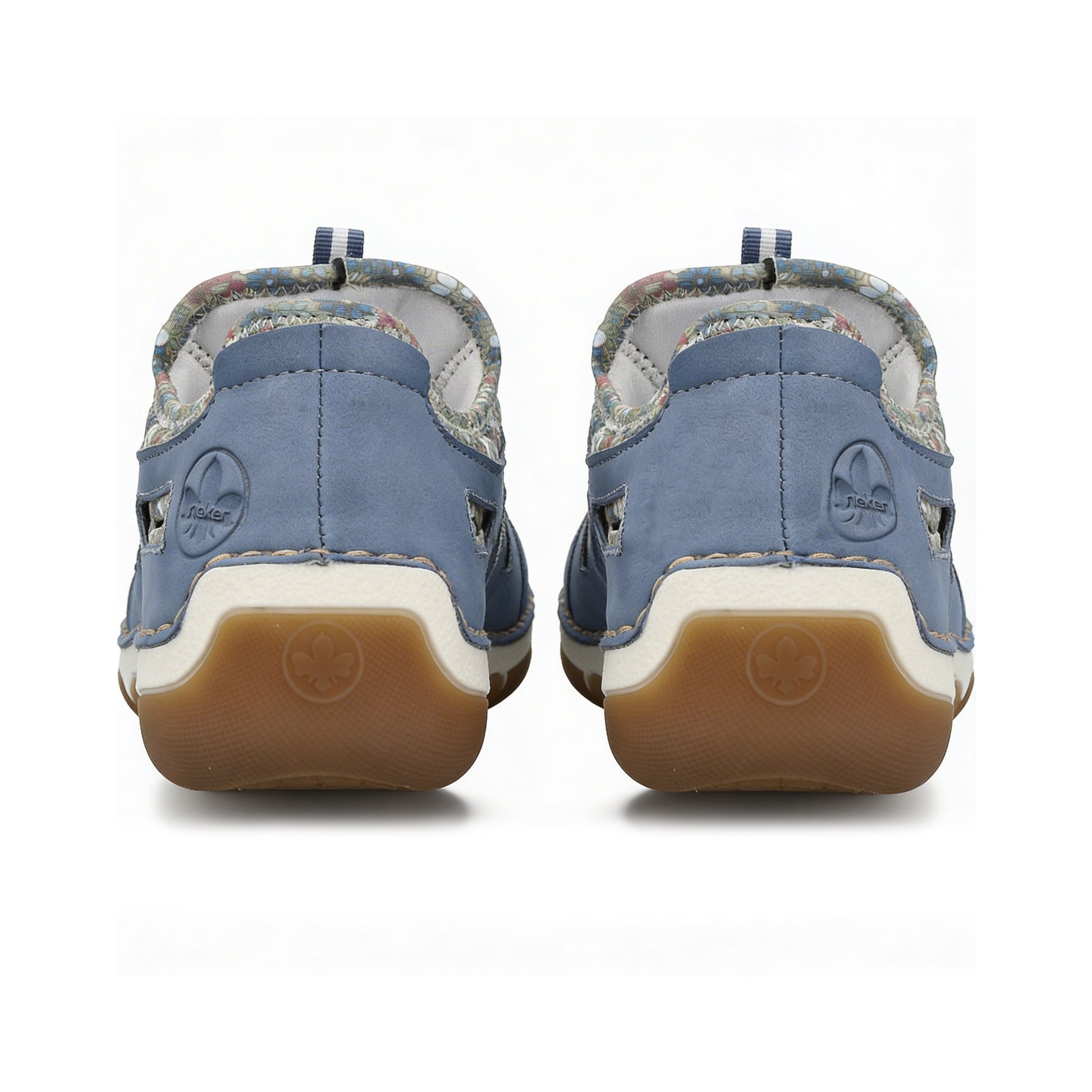 Rieker 55956 Womens Comfort Shoes Sky