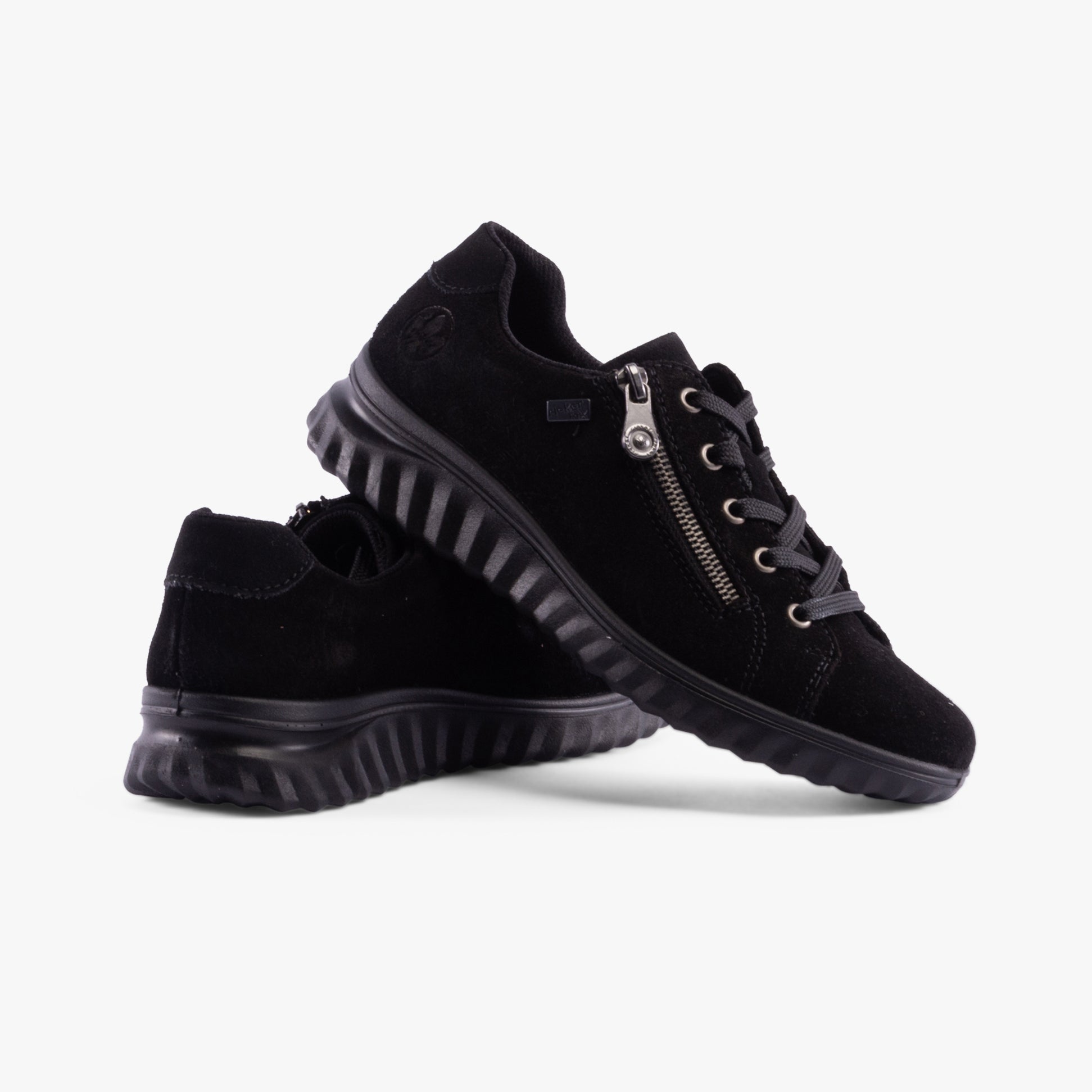 Rieker 59000-00 Womens Shoes Black