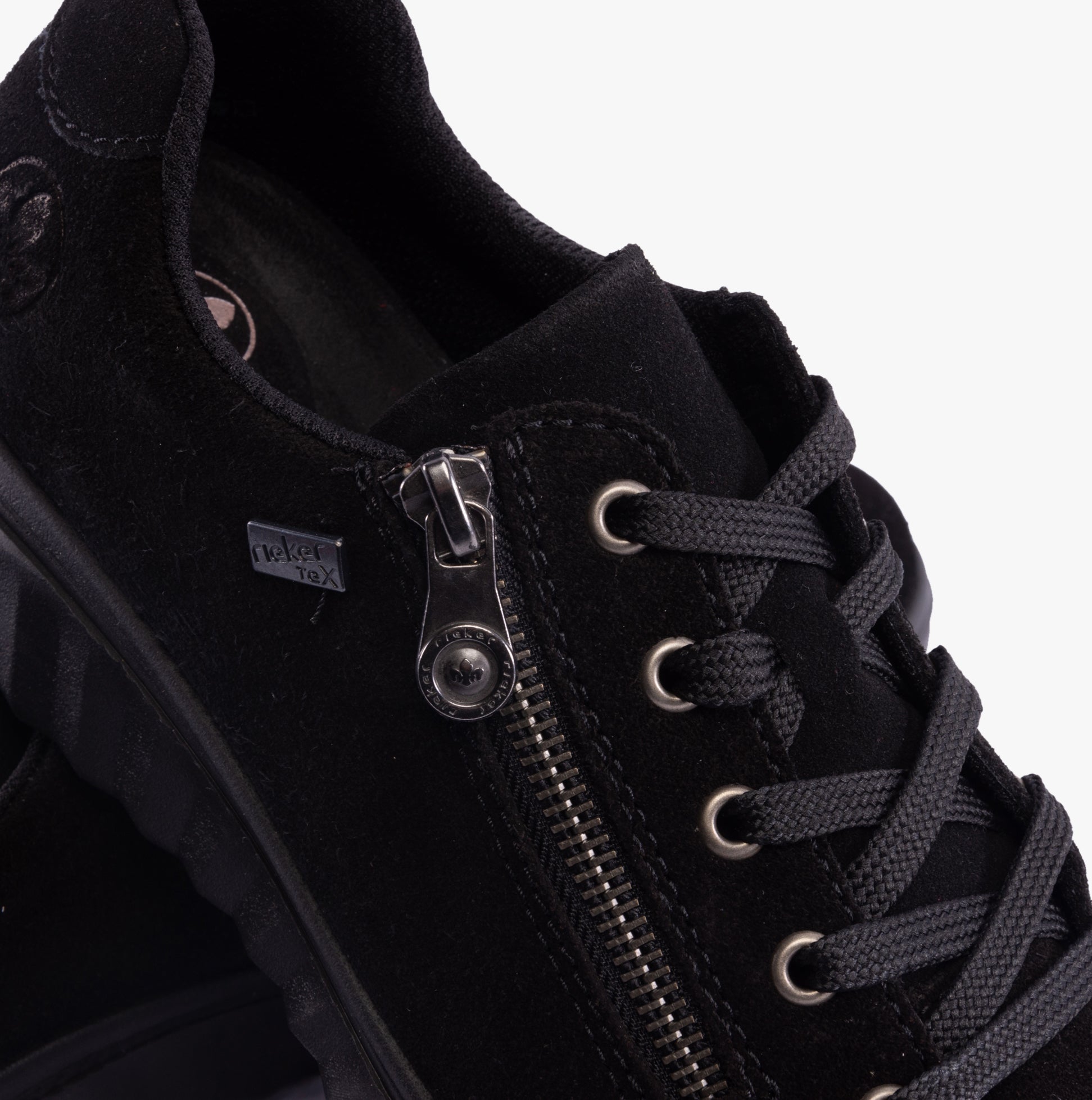 Rieker 59000-00 Womens Shoes Black