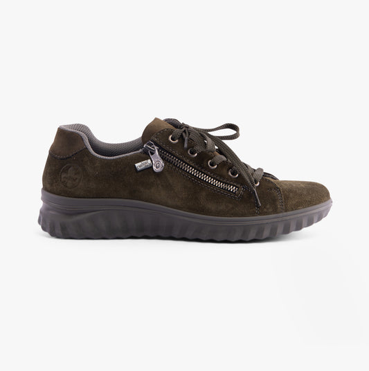 Rieker 59000-54 Womens Shoes Green