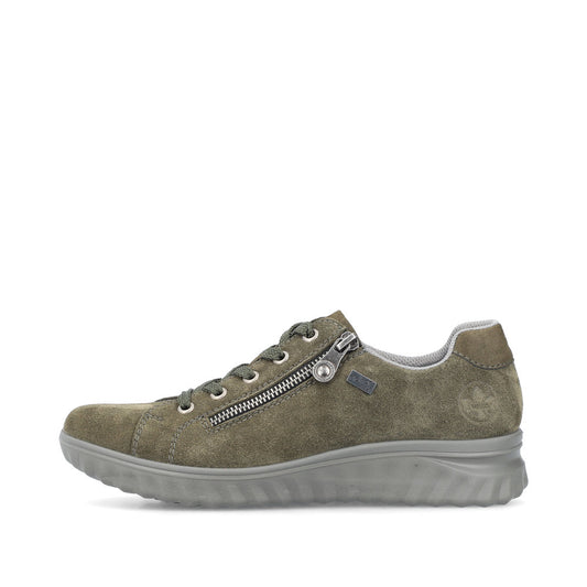 Rieker 59000-54 Womens Shoes Green
