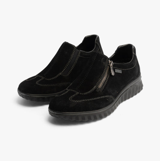 Rieker 59071-00 Womens Shoes Black