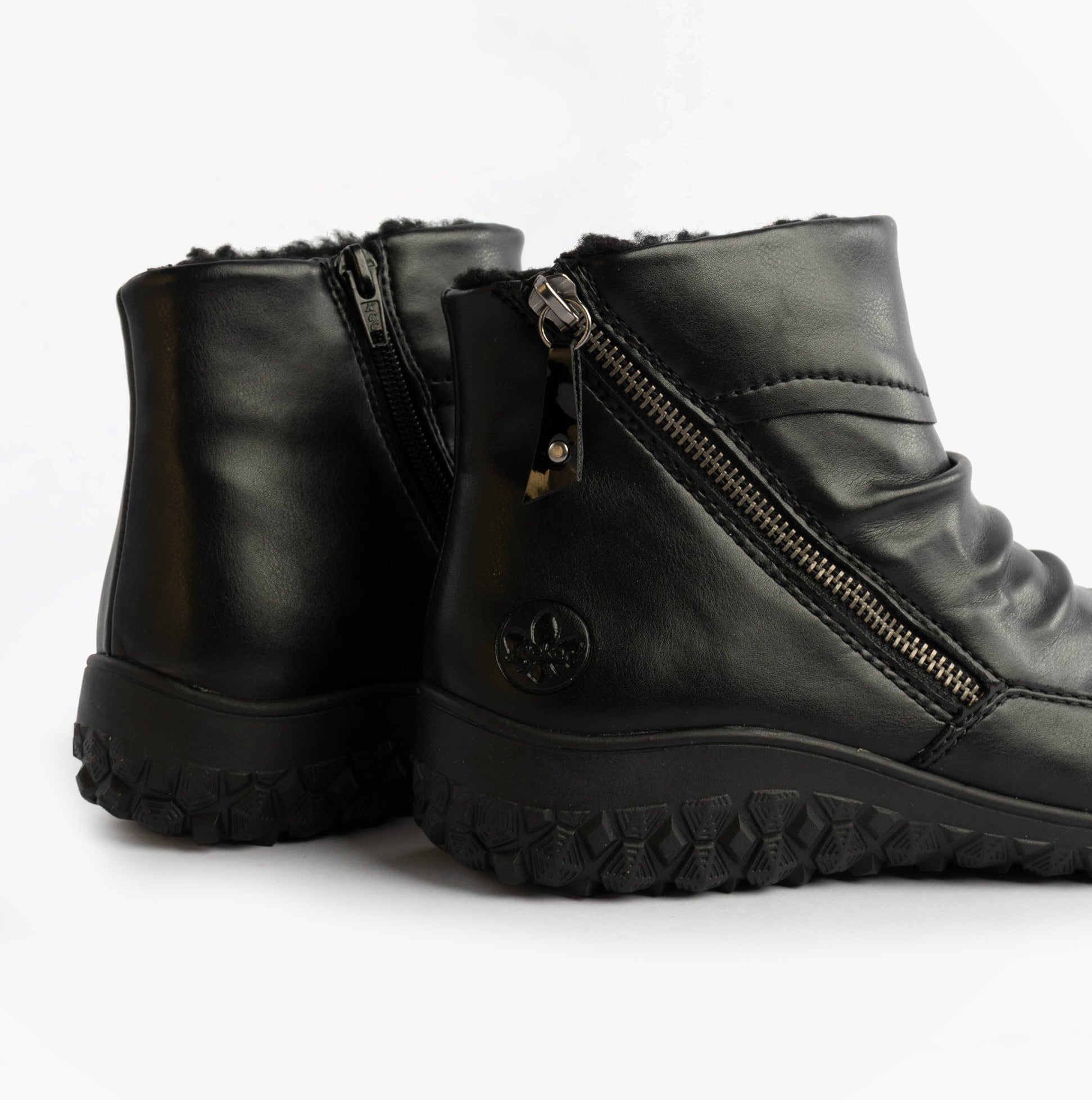 Rieker 59585-01 Womens Boots Black