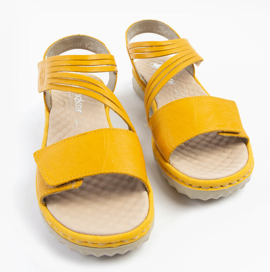 60464-68 Womens Sandals Yellow