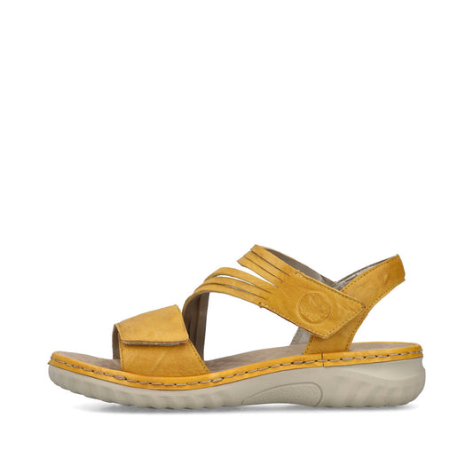 60464-68 Womens Sandals Yellow