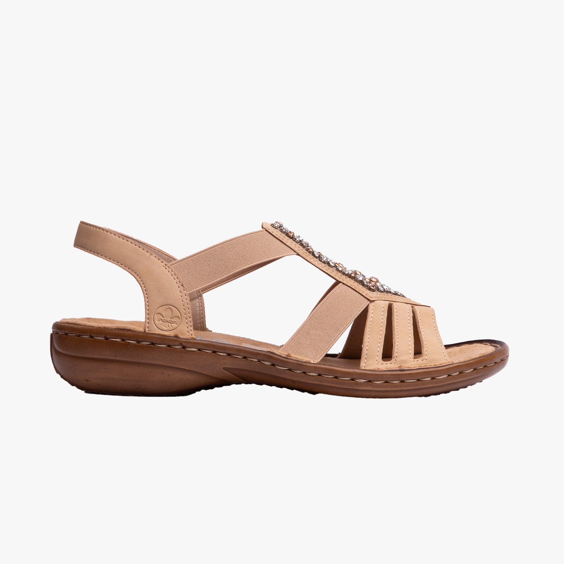 Rieker 60803-20 Womens Sandals Brown