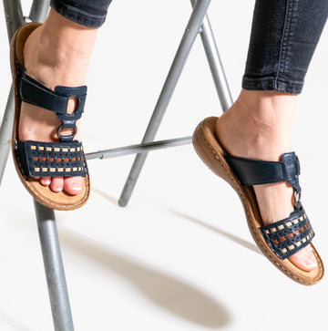 Rieker 60842-14 Womens Sandals Black
