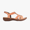 Rieker 60851-38 Womens Sandals Orange