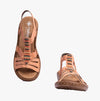 Rieker 60851-38 Womens Sandals Orange