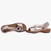 Rieker 60880-90 Womens Sandals Metallic