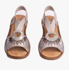 Rieker 60880-90 Womens Sandals Metallic