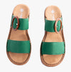 Rieker 60894-52 Womens Sandals Green