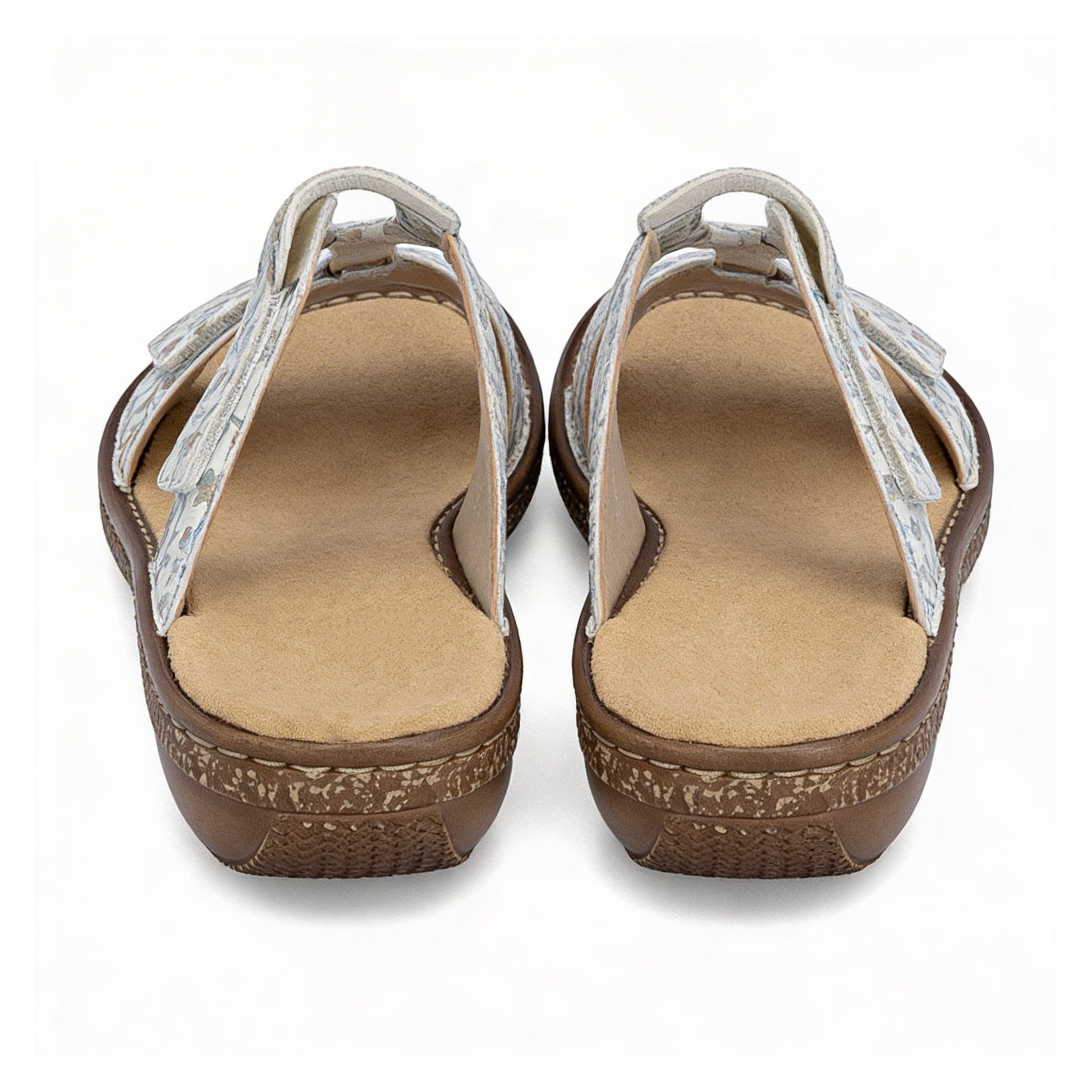 Rieker 628P9-91  Womens Mule Sandals Multi