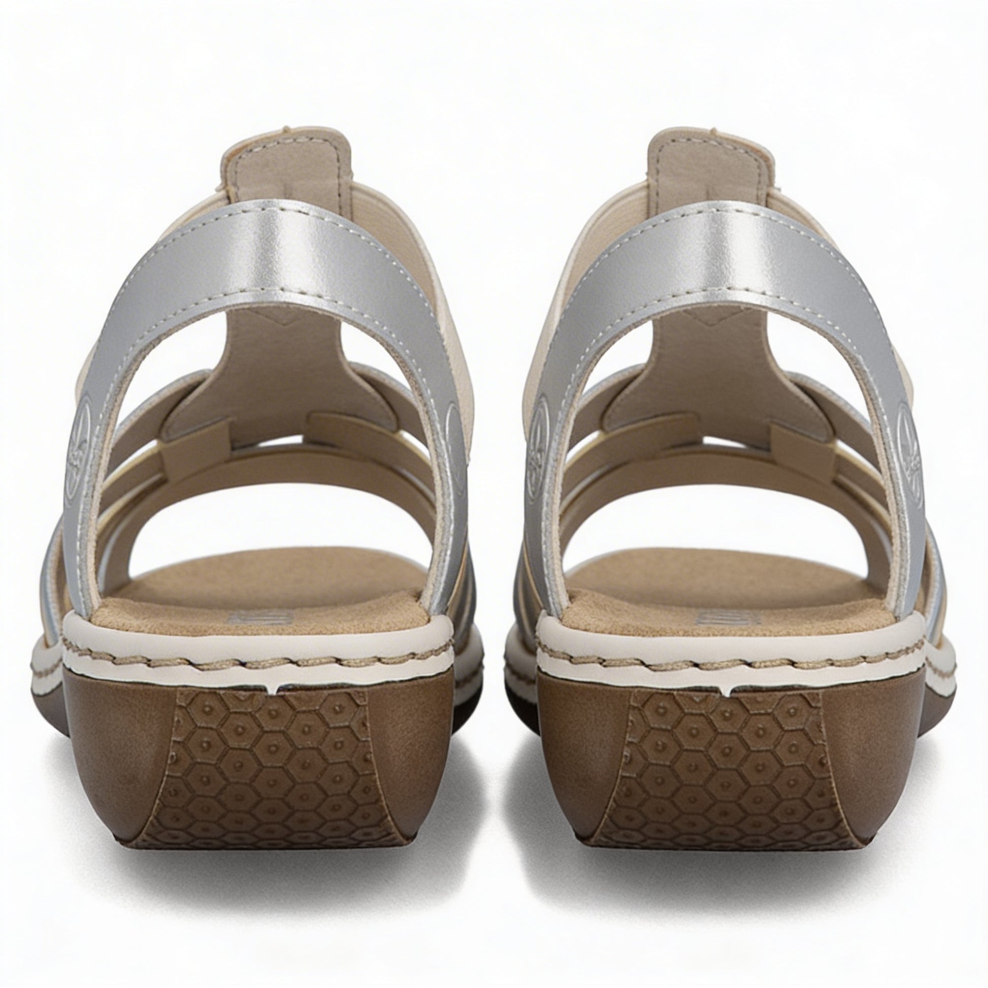 Rieker 65918 Womens Slingback Sandals Multi