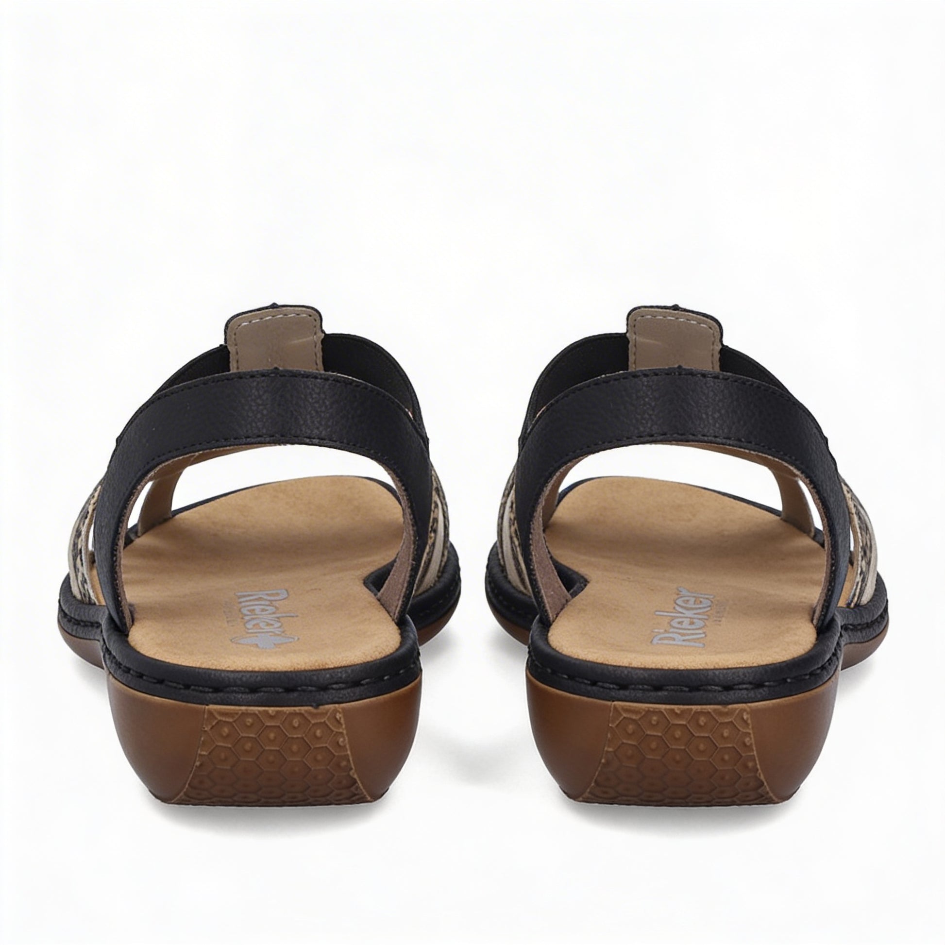Rieker 65918-92 Womens Ankle Strap Sandals Multi