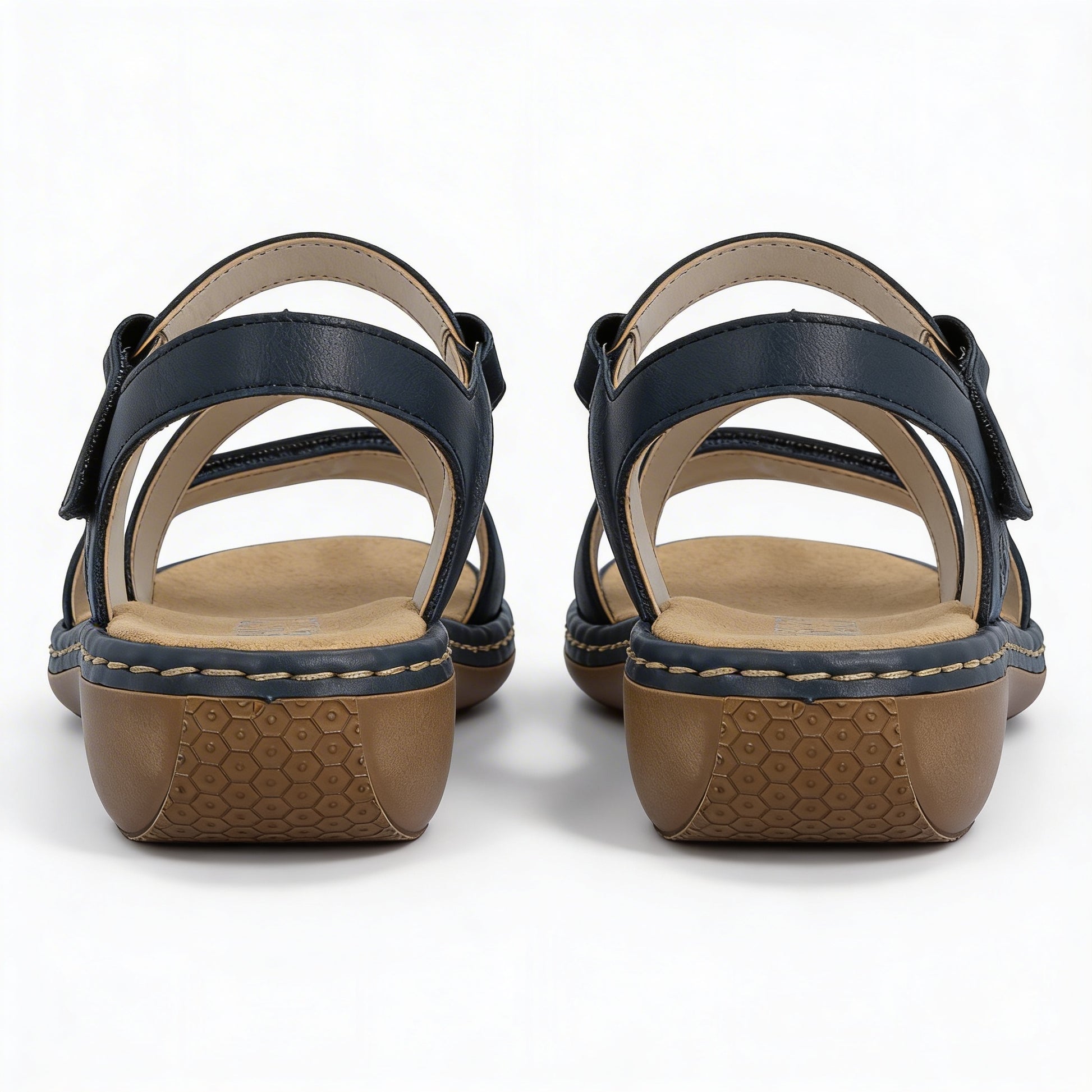 Rieker 659C7-16 Womens Comfort Sandals Blue