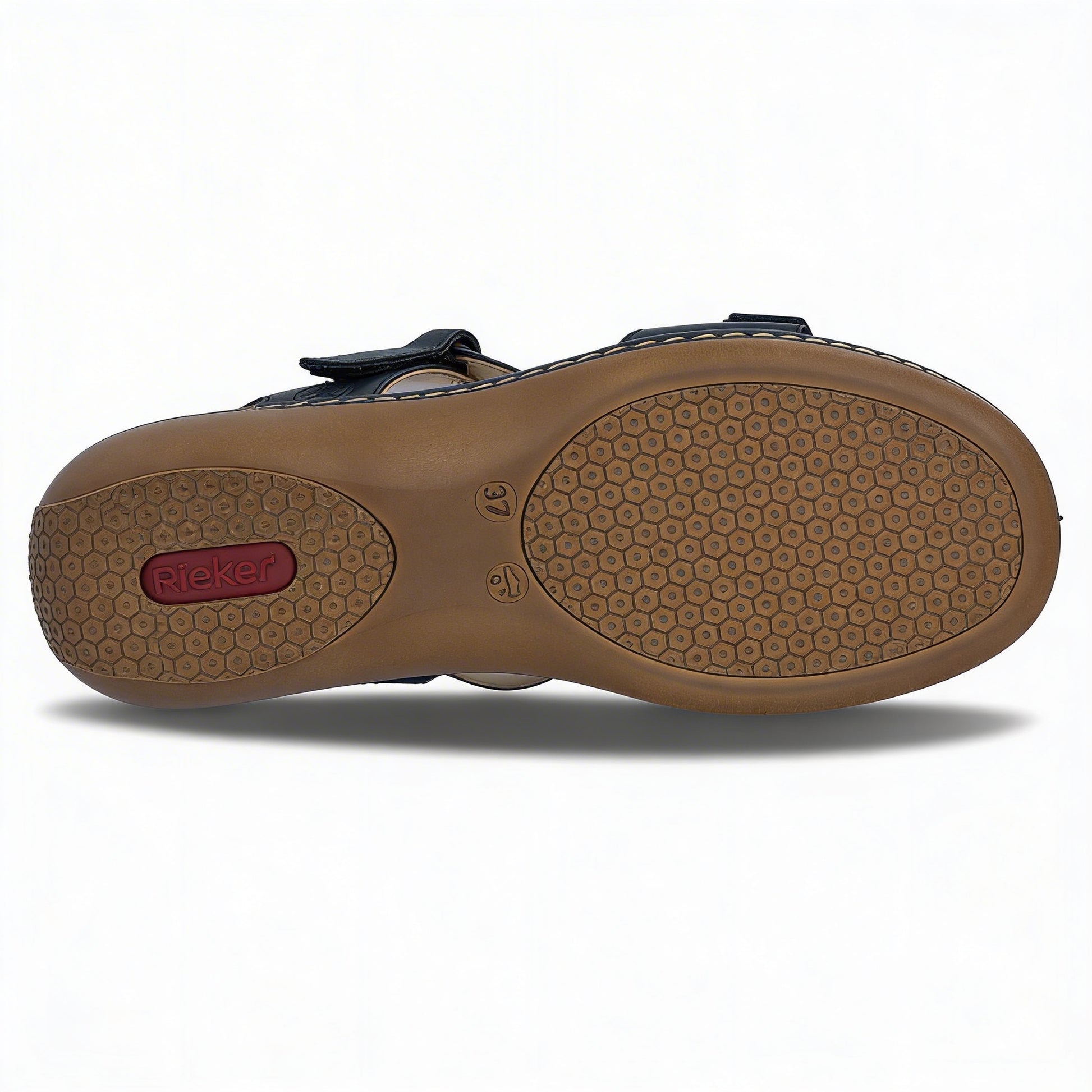 Rieker 659C7-16 Womens Comfort Sandals Blue