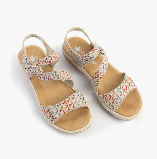 659C7-94 Womens Sandals Multi