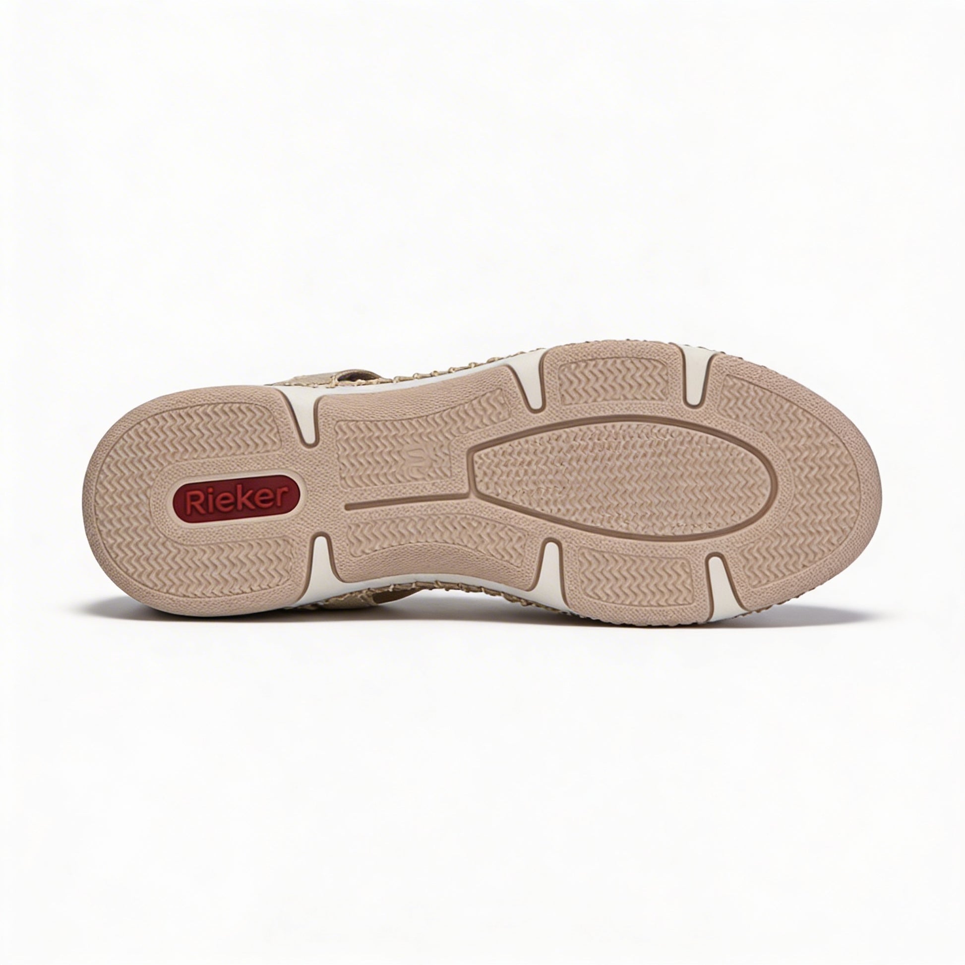 Rieker 66201 Womens Slingback Sandals Cream