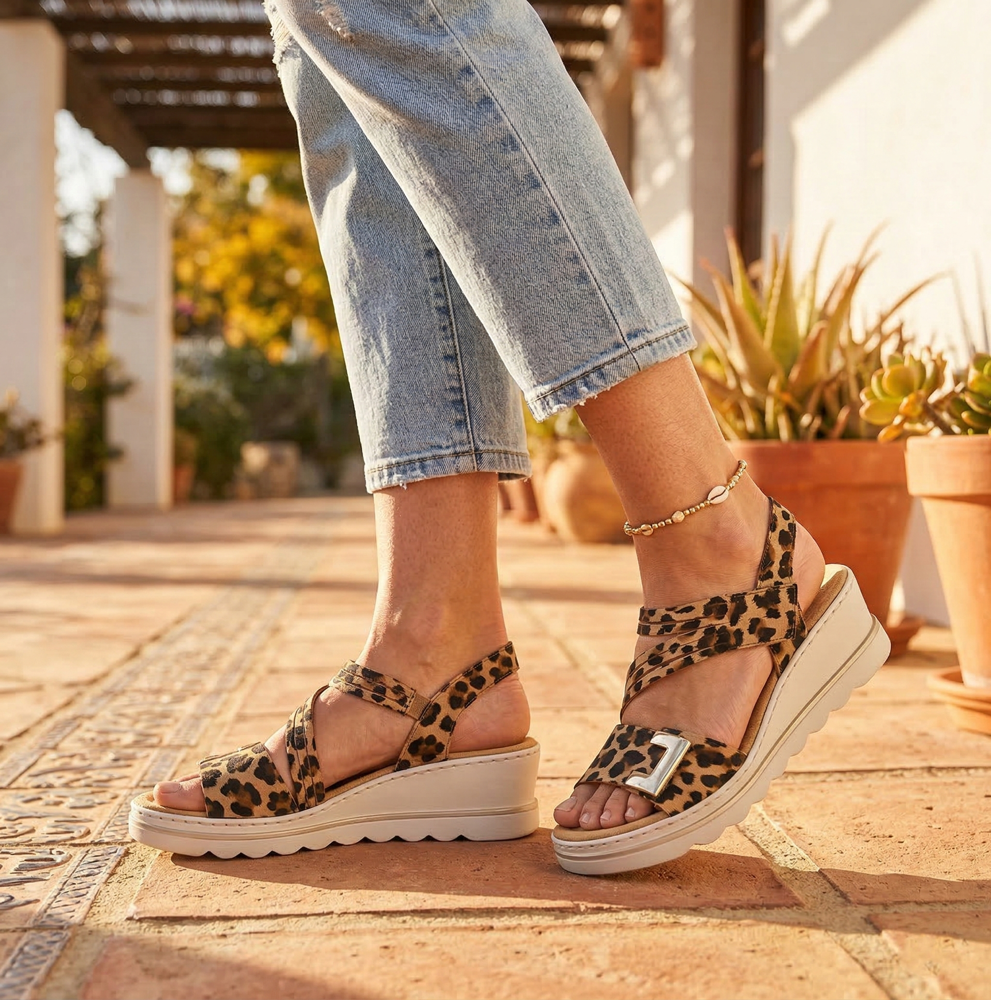 Rieker 67410 Womens Cross Strap Sandals Multi