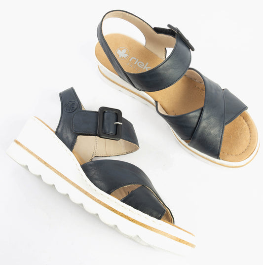 67463-14 Womens Sandals Blue
