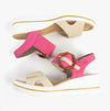 67476-31 Womens Sandals Beige Combination