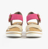 67476-31 Womens Sandals Beige Combination