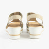 67498-52 Womens Sandals Green Combination