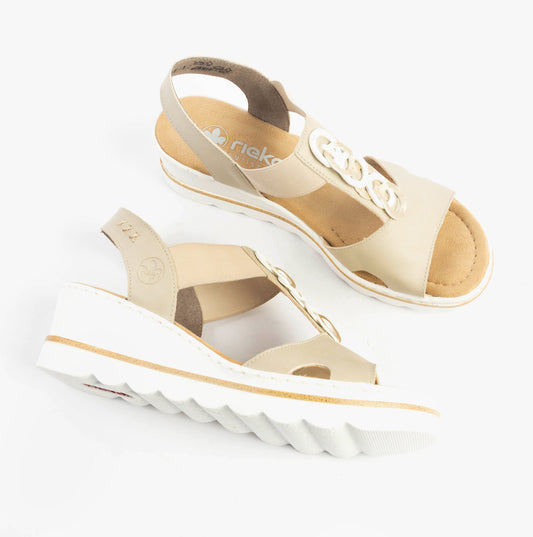 67498-62 Womens Sandals Beige