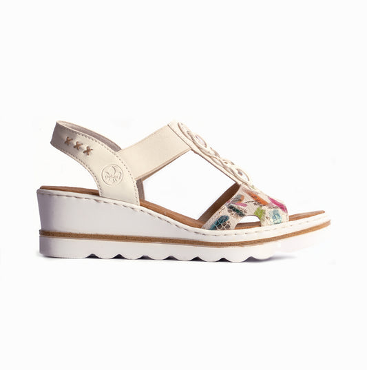 Rieker 67498-90 Womens Sandals Multi
