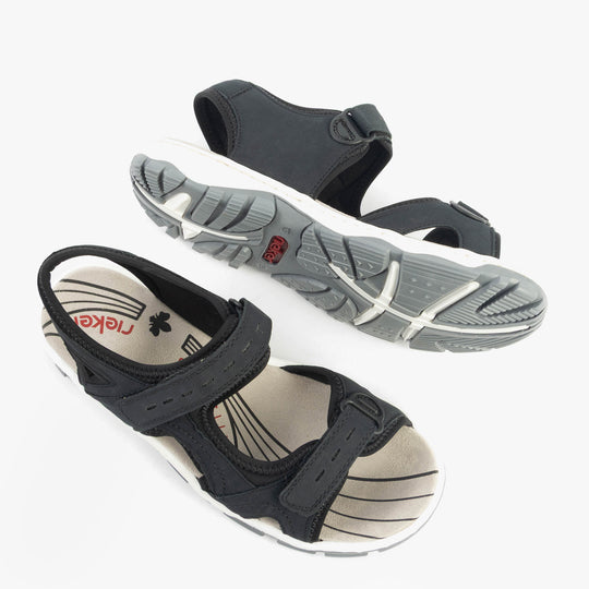 Rieker 68866 Womens Walking Sandals Navy