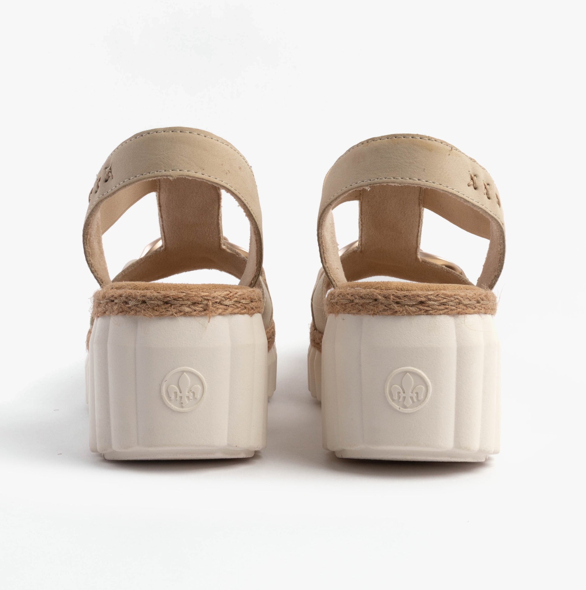 Rieker 69158-60 Womens Sandals Beige