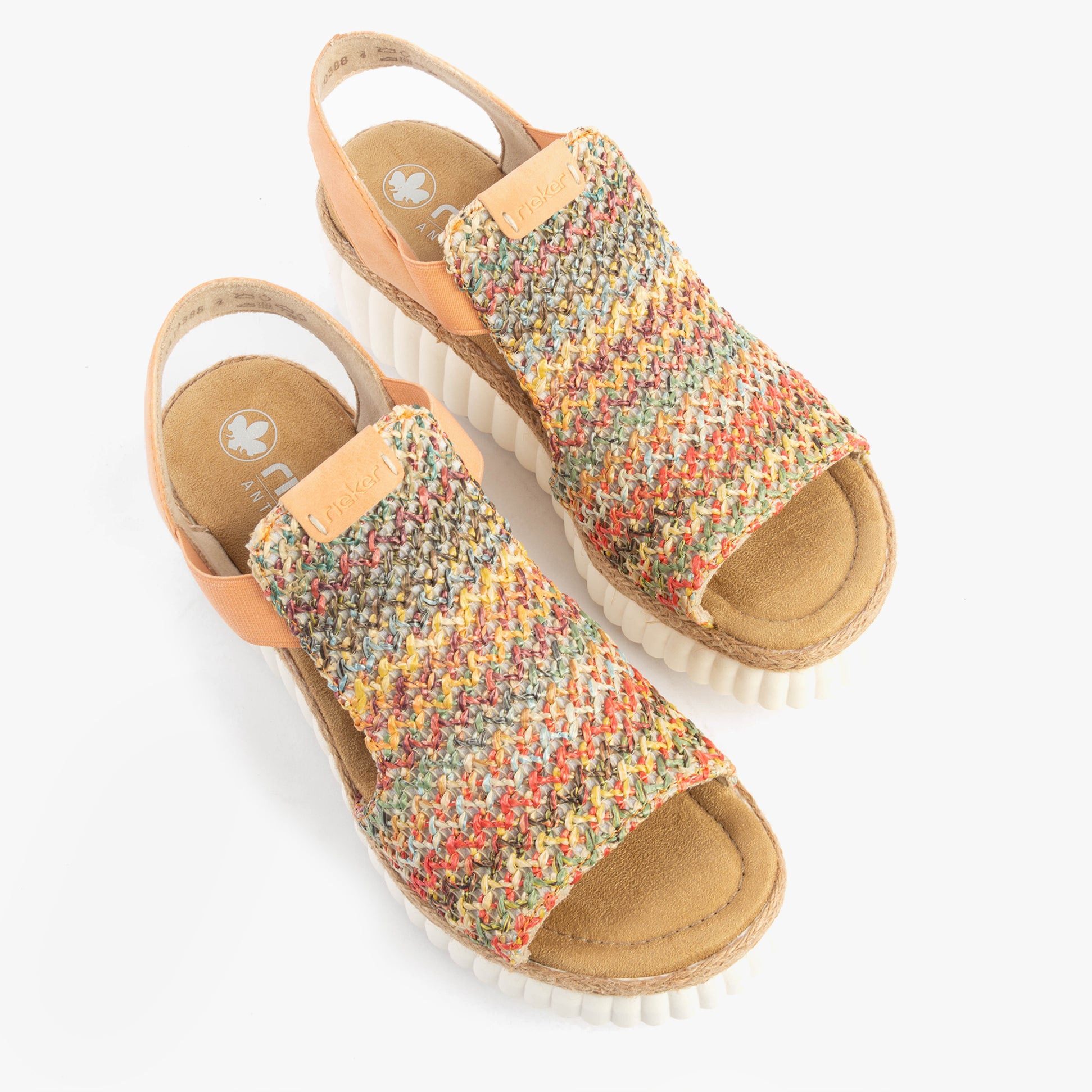 Rieker 69172-92 Womens Sandals Multi