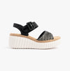 Rieker 69176-00 Womens Sandals Black