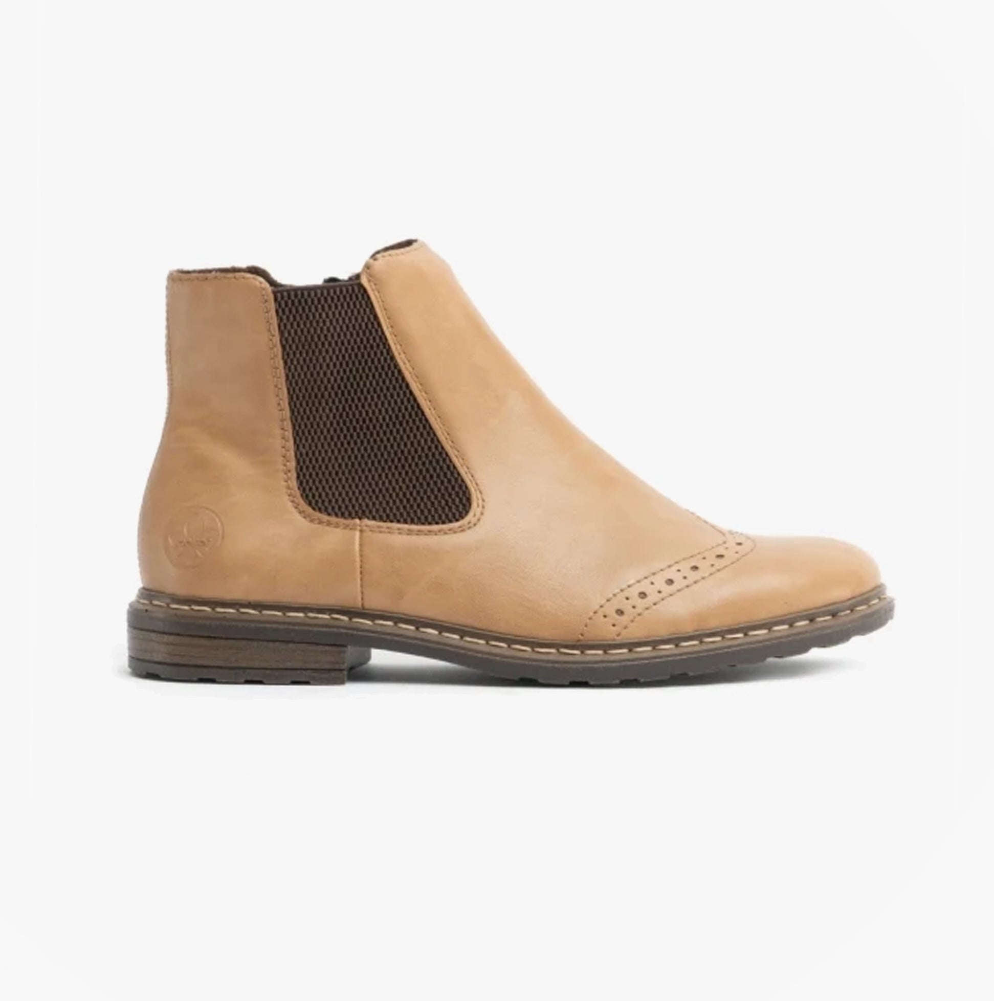 Rieker 71072-20 Womens Ankle Boots Brown