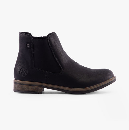 Rieker 72254-00 Womens Boots Black