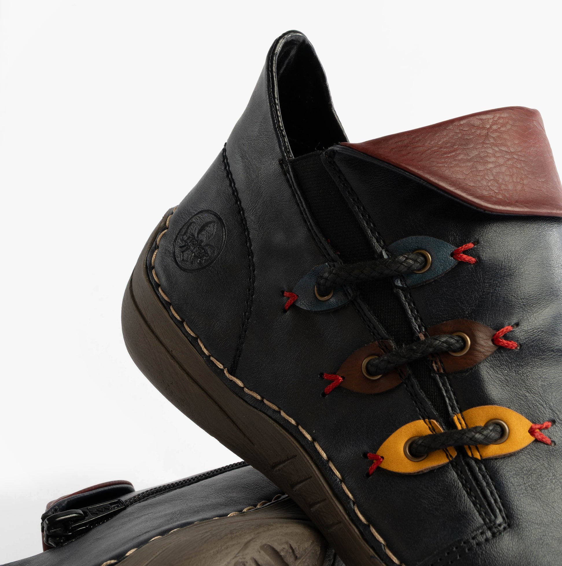 Rieker 72581-14 Womens Boots Blue