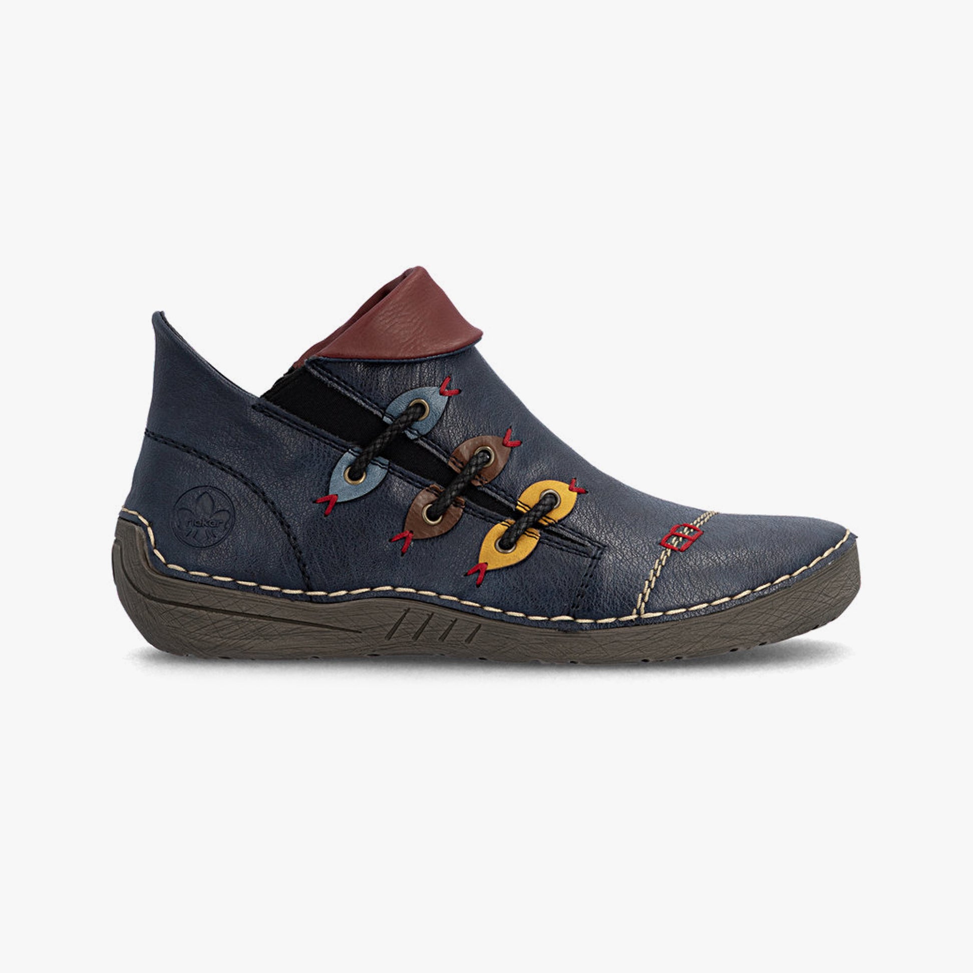 Rieker 72581-14 Womens Boots Blue
