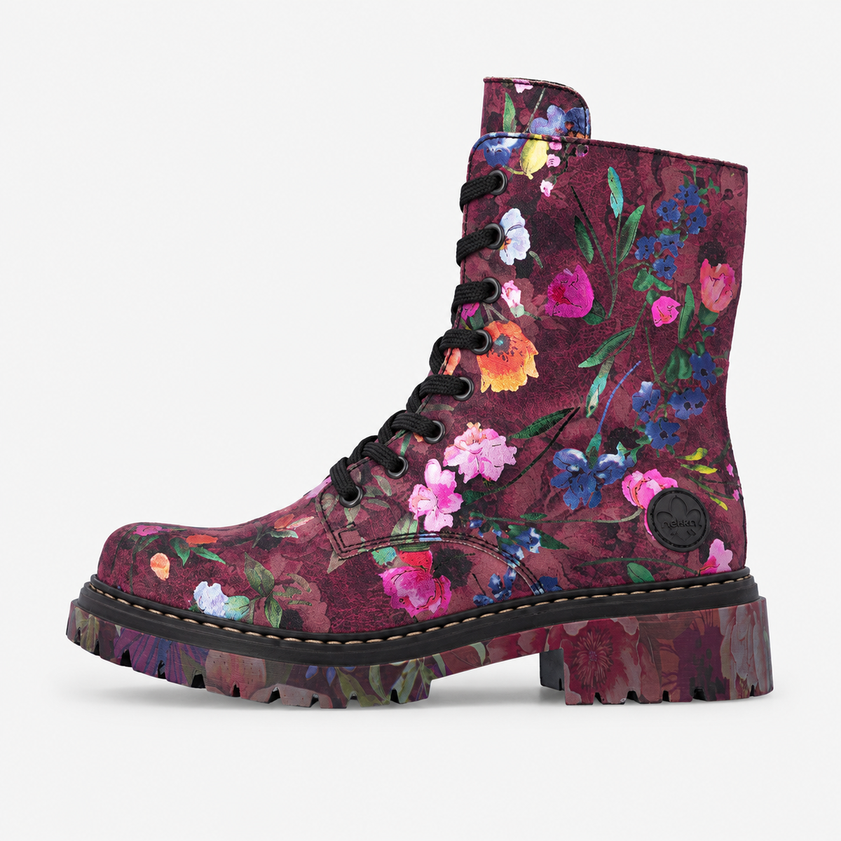 Rieker 72627 Womens Biker Boots Multi
