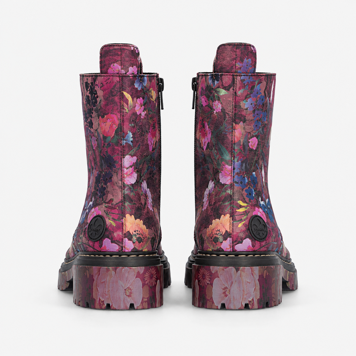 Rieker 72627 Womens Biker Boots Multi