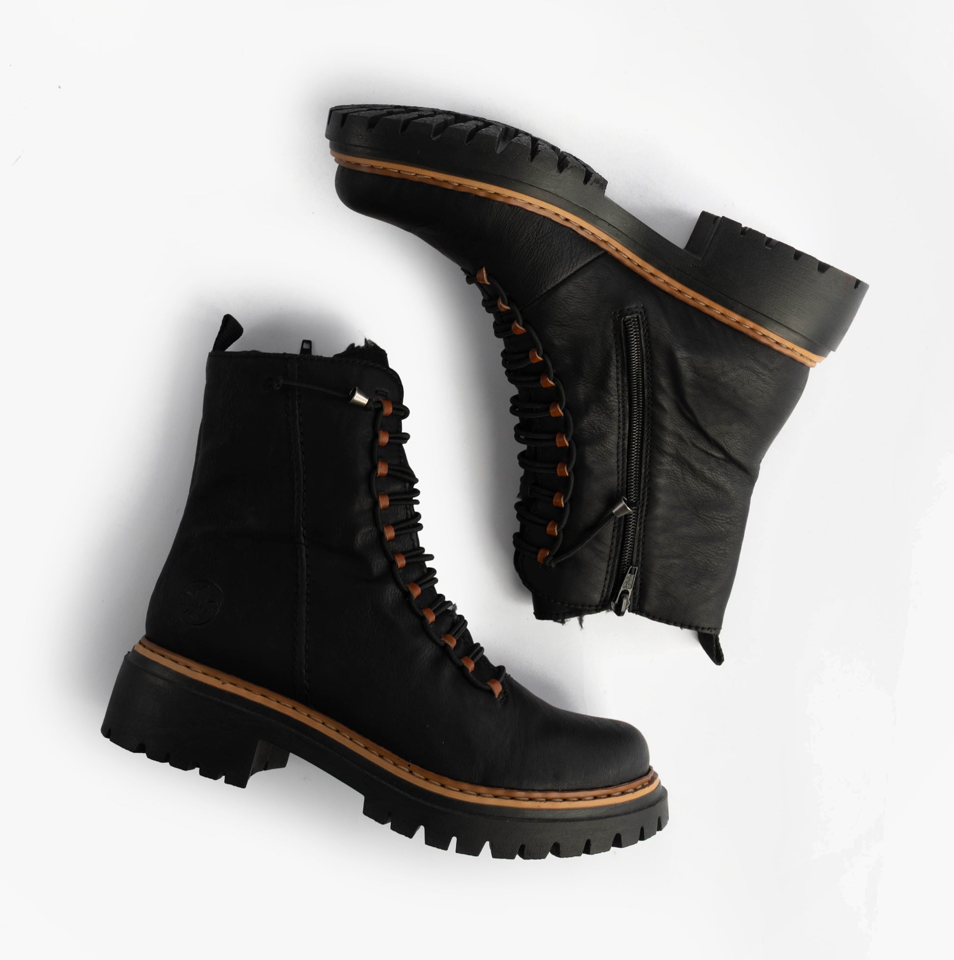 Rieker 72653-00 Womens Boots Black