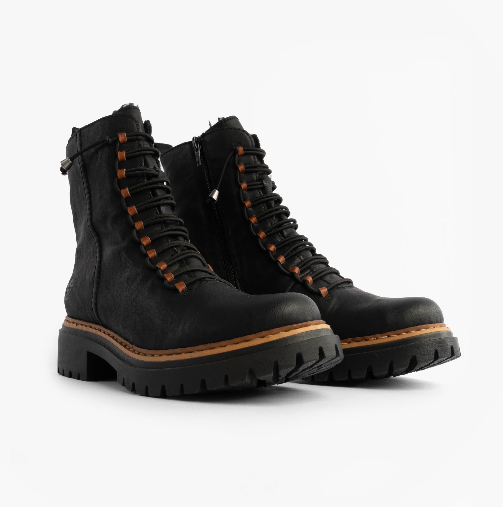 Rieker 72653-00 Womens Boots Black