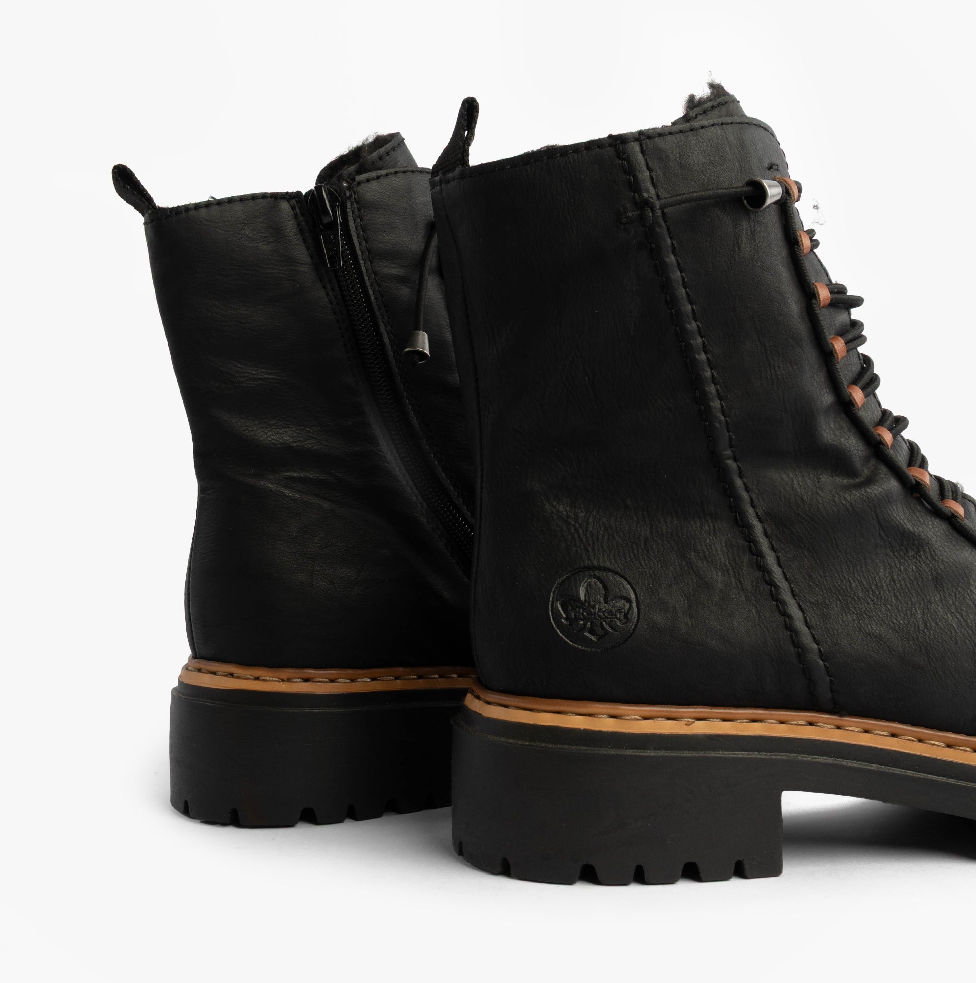 Rieker 72653-00 Womens Boots Black