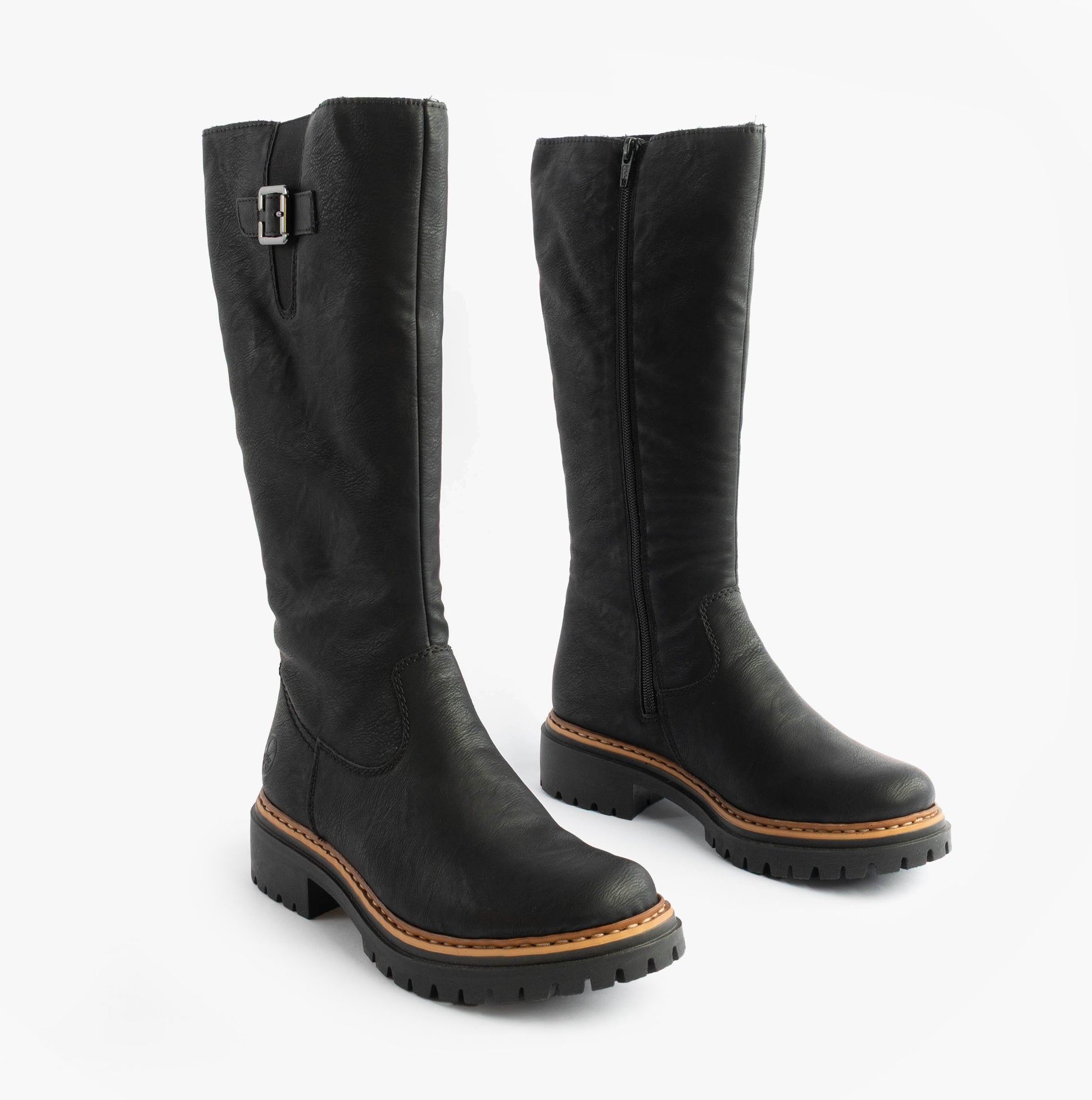 Rieker 72694-00 Womens Boots Black