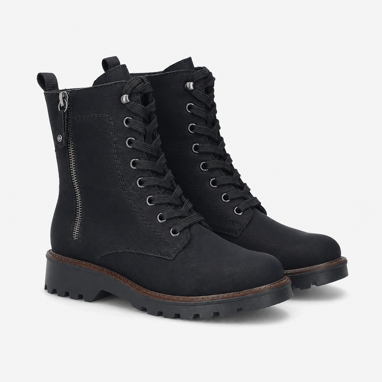 Rieker 73210 Womens Ankle Boots Black